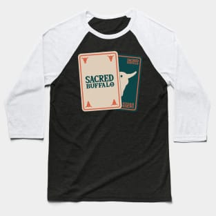 Sacred Buffalo Collection - Buffalo Skull n°8 Baseball T-Shirt